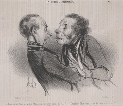İnsan Zayıf Yönleri, hayır. 1 by Honoré Daumier