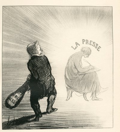 Le Charivari, Siyah Beyaz Hiciv by Honoré Daumier