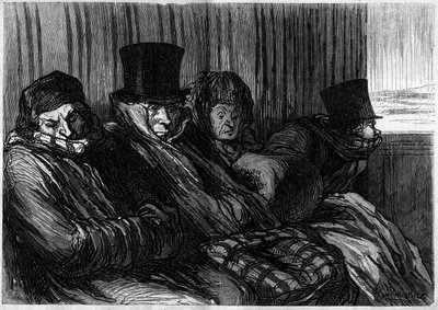 Zevk trenleri: 10 derece can sıkıntısı ve kötü ruh hali. Honore Daumier