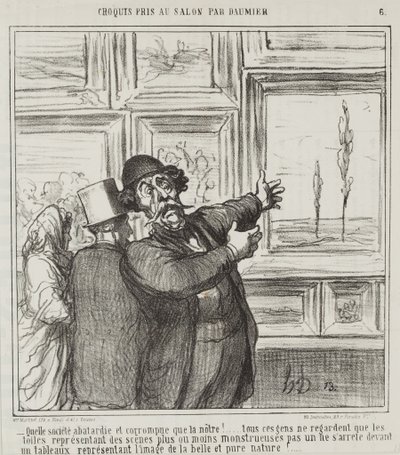 Daumier tarafından Salon