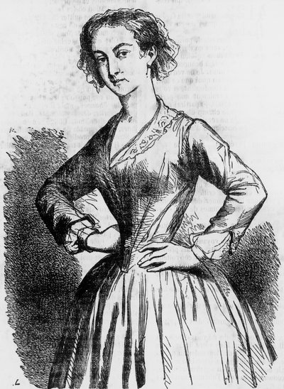 Honore de Balzac'ın (1799-1850) yazdığı Cousin Bette'den (La kuzen Bette) çizim, Fransızca baskı by Honore de Balzac
