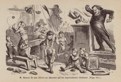 Un Bon Petit Diable için illüstrasyon (gravür) by Horace (after) Castelli
