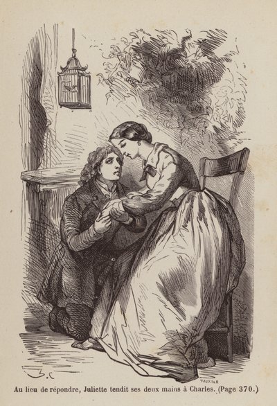 Un Bon Petit Diable için illüstrasyon (gravür) by Horace (after) Castelli
