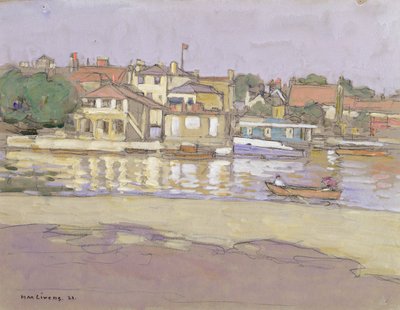 Kingston Kayıkhaneleri by Horace Mann Livens