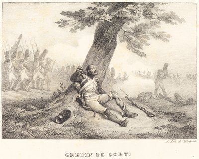 İyi şanlar! ... by Emile Jean Horace Vernet