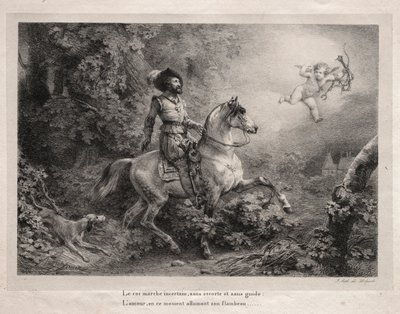Henry IV, Fransa Kralı by Emile Jean Horace Vernet