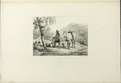Taş ocağı by Emile Jean Horace Vernet