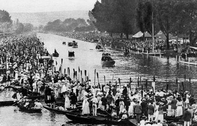 Henley Regatta, Oxfordshire, 6 Temmuz 1912 1937 by Horace Walter Nicholls