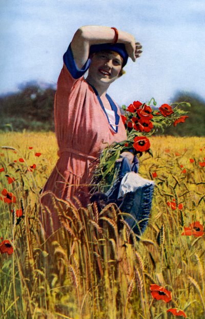 İngiliz Gülü, c1922 by Horace Walter Nicholls