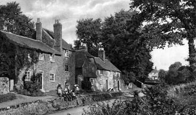 Swan Inn, Fittleworth, Sussex, c1922 by Horace Walter Nicholls