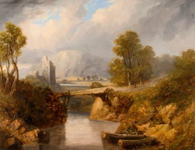 Inverlochy (tuval üzerine yağlı boya) by Horatio McCulloch