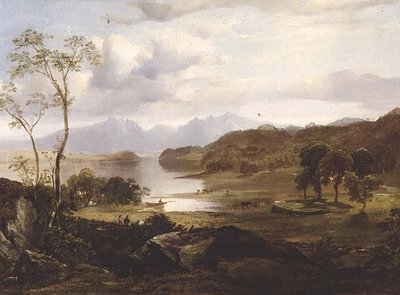 Loch Fad: Uzakta Arran by Horatio McCulloch