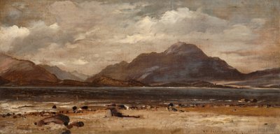 Loch Lomond ve Ben Lomond, 1846 by Horatio McCulloch