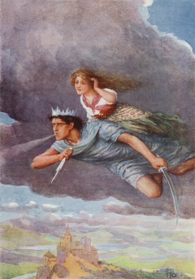 "Altın Kuyruklu Kuşun Görevi"nden "saatte bin mil" (renkli taş) by Howard Davie