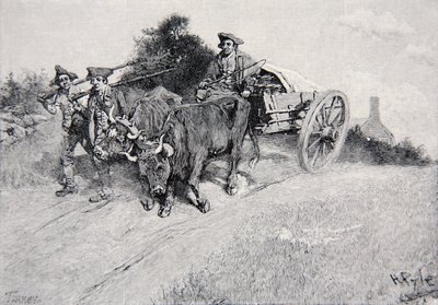 ಪೌಡರ್ ಅನ್ನು ಬಂಕರ್ ಹಿಲ್ ಟರ್ಕಿಗೆ ತರುವುದು by Howard Pyle