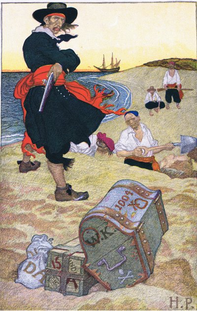 Harper & Bros tarafından yayınlanan Howard Pyles Book of Pirates