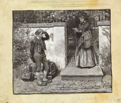 Tanıtım mektubu by Howard Pyle