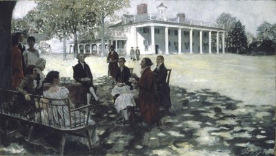 Martha ve George Washington, Vernon Dağı