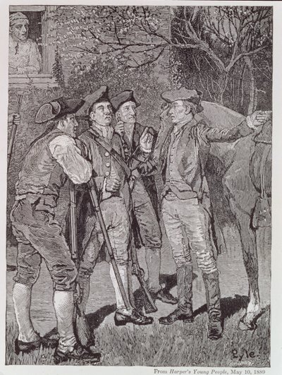 Paul Revere, Lexington