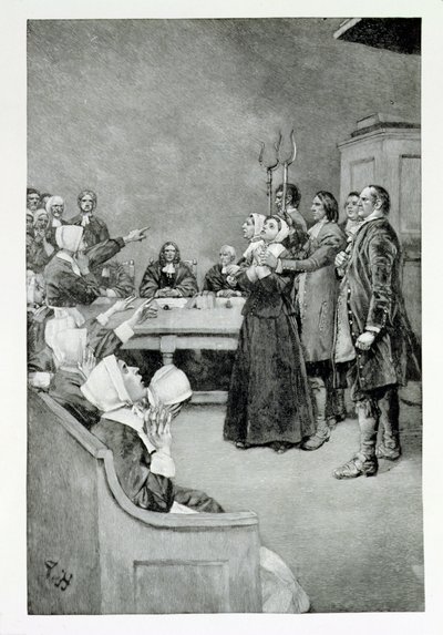The Trial of a Witch, Mary E. Wilkins tarafından yazılan 