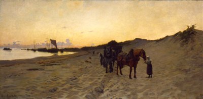 Yosun Toplayıcılar, 1886. by Howard Russell Butler