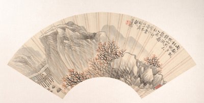 Manzara, 1885 tarihli. by Hu Yuan