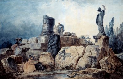 Karikatüristler. Hubert Robert