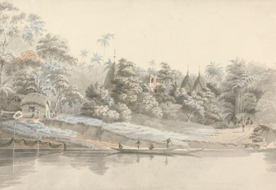 Colna'daki Köy (Hindistan) by Hubert Cornish