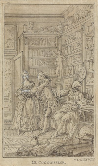 Uzman by Hubert Francois Gravelot