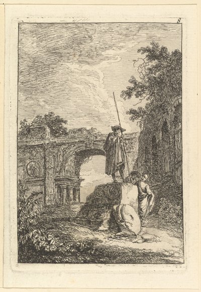 Arc de Triomphe.n.d. by Hubert Robert