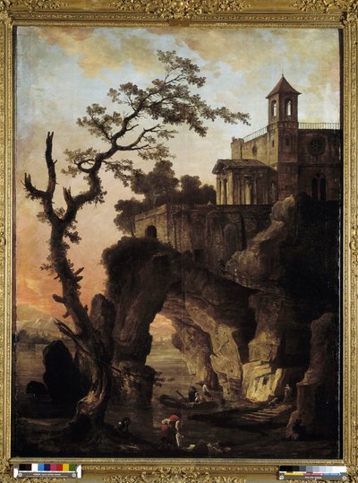 Fantastik Manzara by Hubert Robert