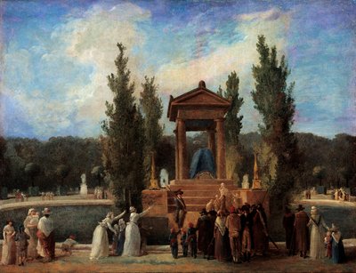 Jean Jacques Rousseau onuruna Tuileries