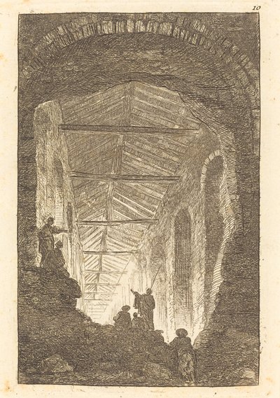 Antik Galeri by Hubert Robert