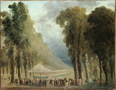 Askerler Ziyafeti by Hubert Robert