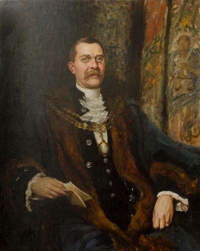 Meclis Üyesi Sir George Hussey, 1901 by Hubert von Herkomer