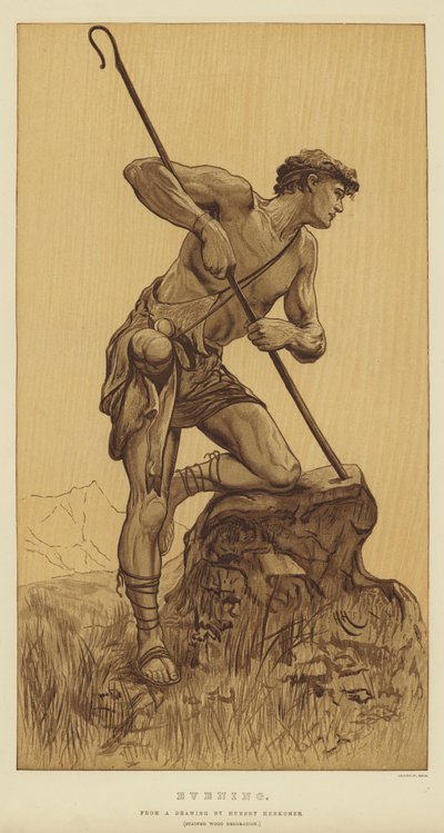 Akşam by Hubert von Herkomer