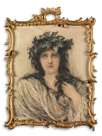 sarmaşık (gravür) by Hubert von Herkomer