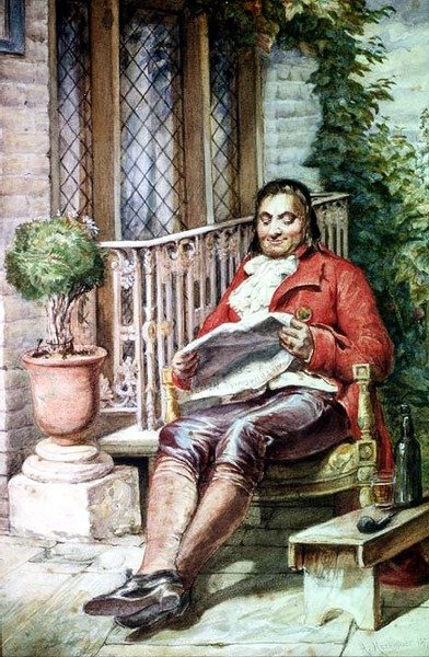 Evlilik Haberleri by Hubert von Herkomer