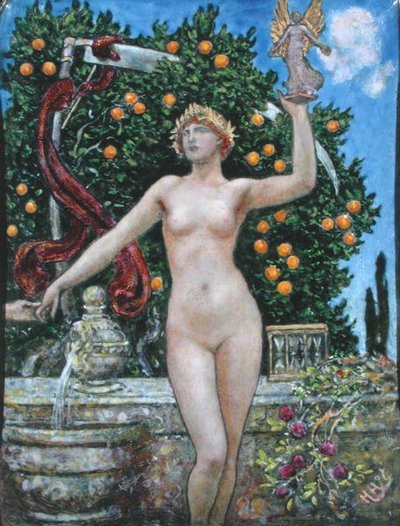 Saatin Zaferi by Hubert von Herkomer