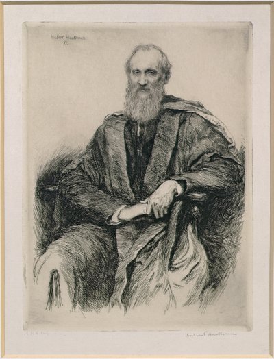 William Thomson, 1. Baron Kelvin (1824-1907) İngiliz matematikçi ve fizikçi, 1891 by Hubert von Herkomer