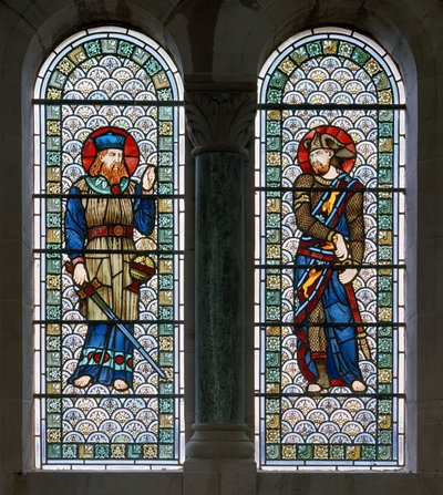 Hoarwithy, St Catherine, Belham & Co, Hugh Arthur Kennedy, Joshua & Ezekiel, 1885 dolayları by Hugh Arthur Kennedy