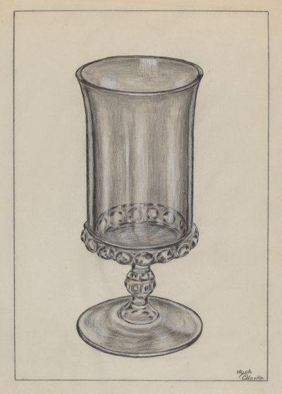 İçki bardağı by Hugh Clarke