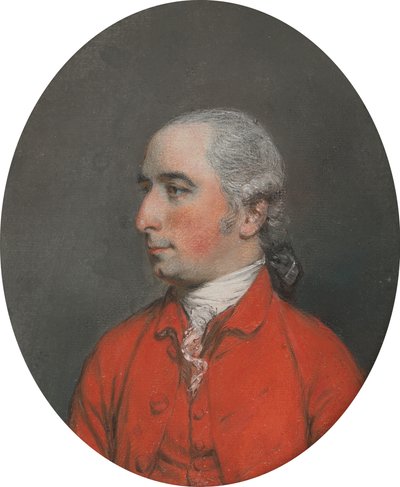 Bir Beyefendinin Portresi by Hugh Douglas Hamilton