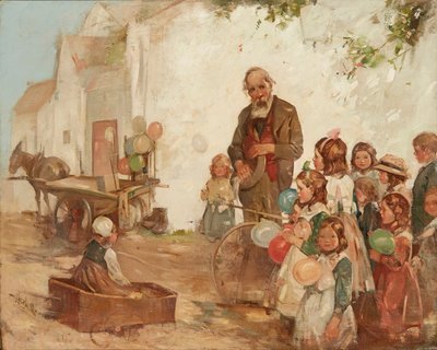 Gundy Man (tuval üzerine yağlı boya) by Hugh Munro