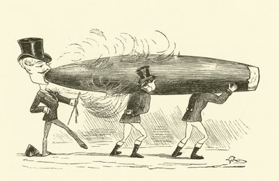 Puro içmek (gravür) by Hugh Rowley