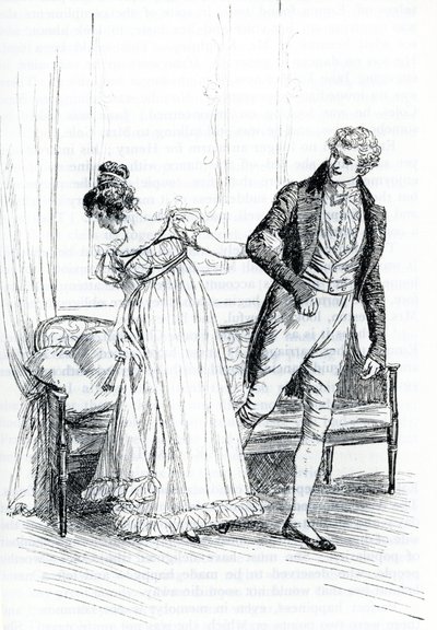 "Franz Churchil ve Emma" by Hugh Thomson