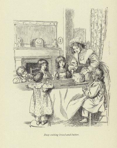 George Eliot tarafından Amos Barton için illüstrasyon by Hugh Thomson