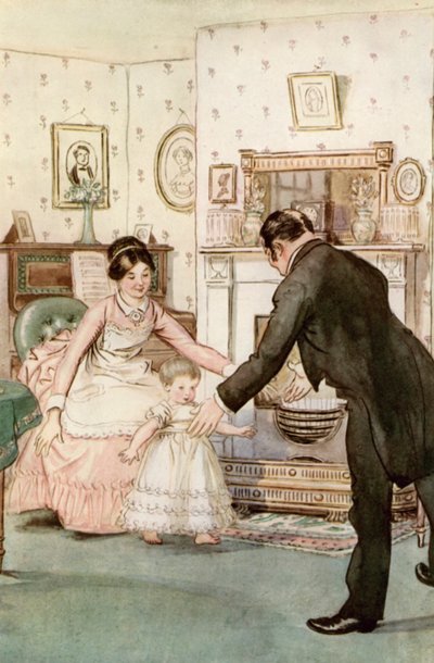 J M Barries The Admirable Crichton için İllüstrasyon by Hugh Thomson