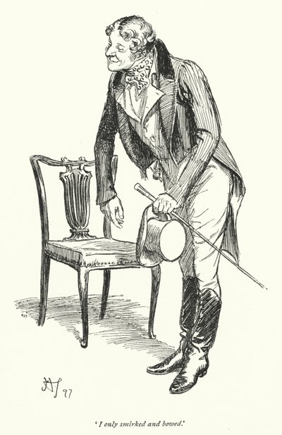 Jane Austen tarafından İkna için İllüstrasyon (lito) by Hugh Thomson