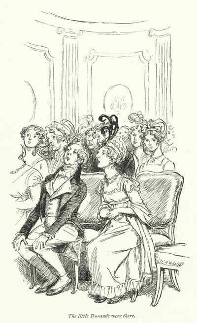 Jane Austen tarafından İkna için İllüstrasyon (lito) by Hugh Thomson